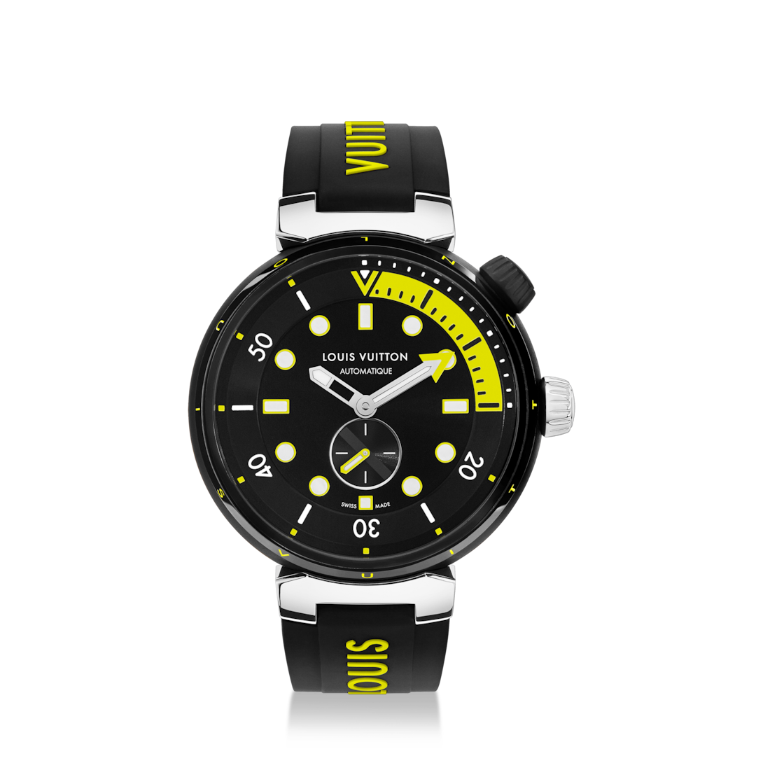 Tambour Street Diver Chronograph, automatic, 46mm, steel - All